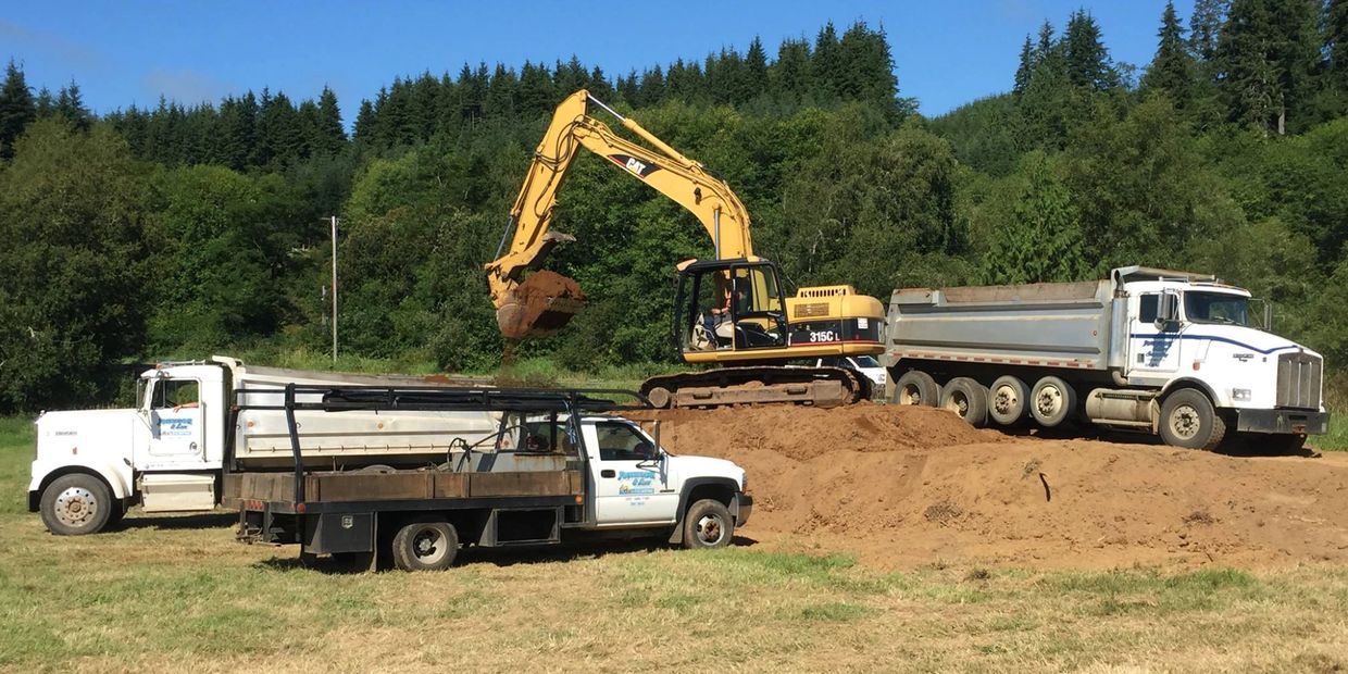 Excavation Services Johnson and Sons' Excavating